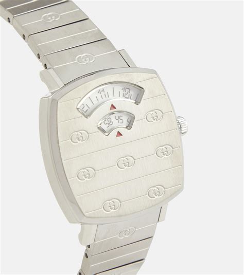 gucci grip watch 27mm|gucci grip watch grey.